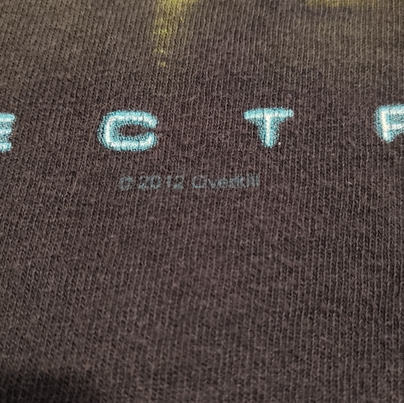 OVERKILL The Electric Age 2012 album cover Thrash Heavy Metal Band Tour Shirt 🤘 - Picture 2 of 3